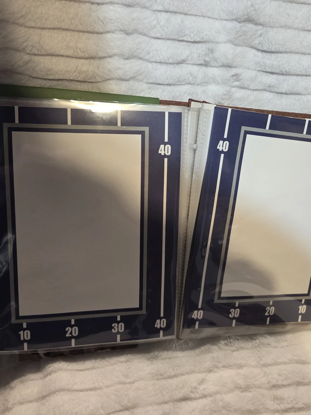 Nib Football Themed Scrapbook